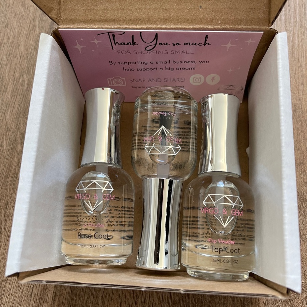 Virgo and Gem Dip Essentials Liquids Bundle